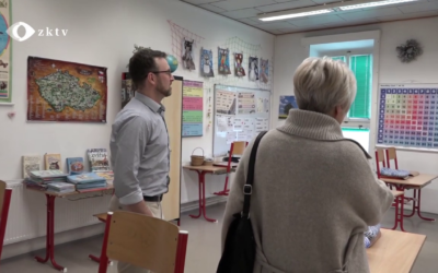 Den otevřených dveří a zápis prvňáčků // Reportáž ZKTV